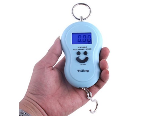 DIGITÁLNA HÁKOVÁ VÁHA S FUNKCIOU PRIDRŽANIE A PODSVIETENÍM LCD 50kg/10g