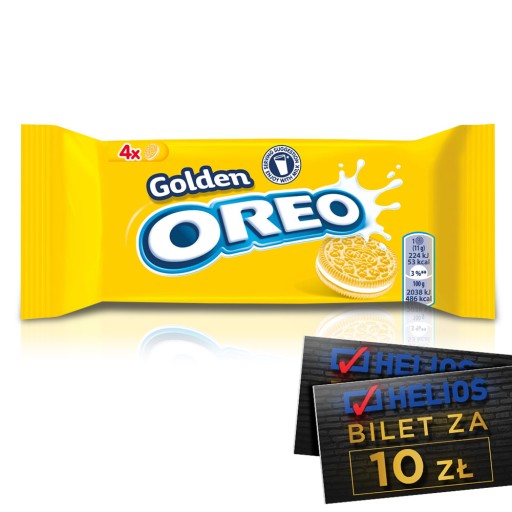 ZĽAVA!!! (x4) MONDELEZ Oreo Golden 44g
