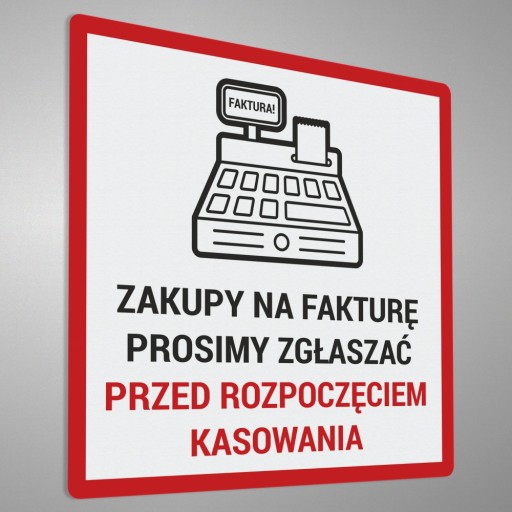 Faktúra? - Nálepka 20x20