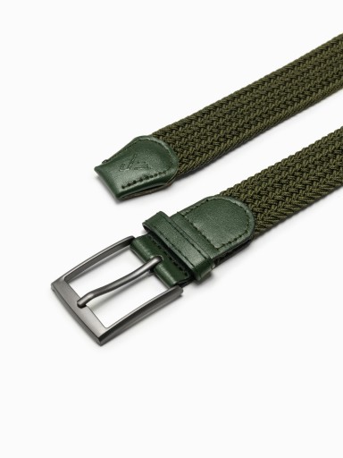 Klasický pánsky opasok 830A khaki