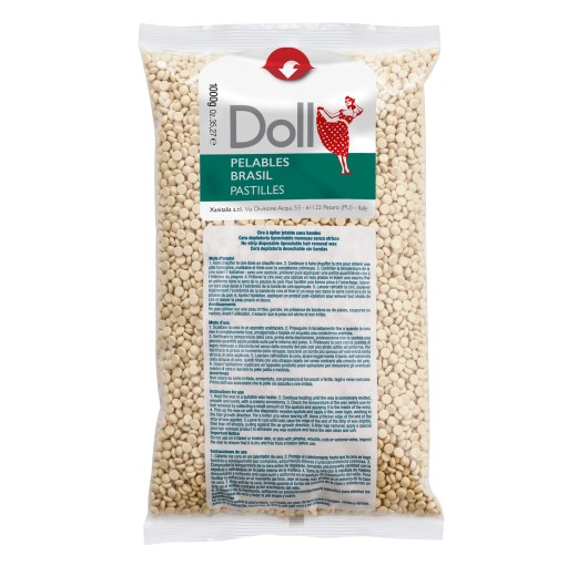 BÁBIKA Xanitalia TVRDÝ VOSK na depiláciu po kvapkách vanilková biela 100g ECO