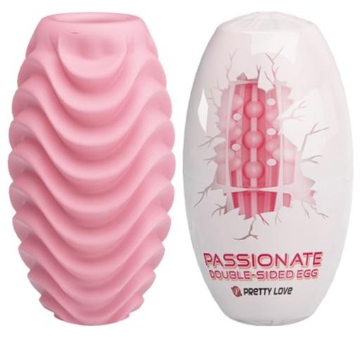 PrettyLove VÁŠNIVÝ OBOJSTRANNÝ VAJECKÝ masturbátor