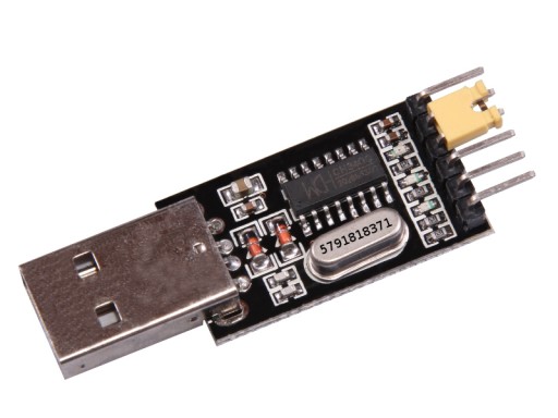 Sériový prevodník, USB RS232 adaptér na systéme CH340G