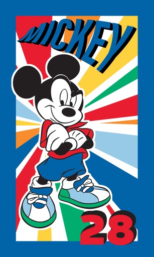 DETSKÝ UTERÁK DO ŠKÔLKY30X50 MICKEY MOUSE