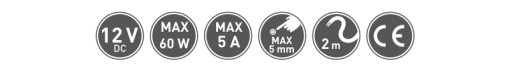 BEZDOTYKOVÝ SPÍNAČ GTV PROFIL LED PÁSKU AE-WLPR-60 48 x 9 mm