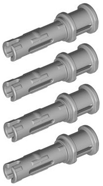 LEGO Technic Pin 3L J. Grey (32054/4211865/6321747) x4