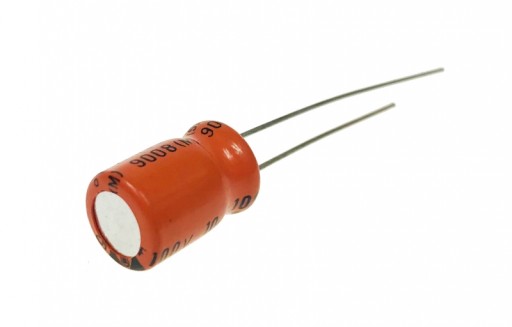 Elektrolytový kondenzátor 10uF/100V 85C - 10 ks