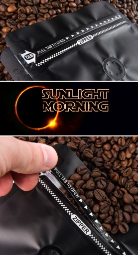 Zmes čerstvo pražených kávových zŕn Sunlight Morning 50G pre kávovar na espresso