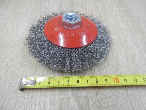 Bočná drôtená kefa 115mm Oceľová M14