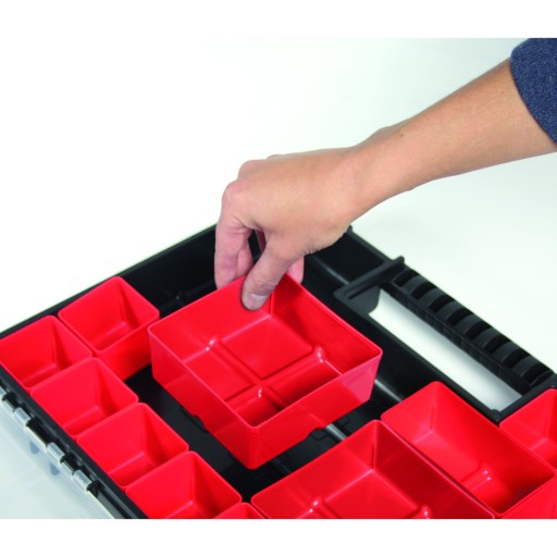 Krabička organizéra 28,7 x 18,6 x 5 cm Čierna