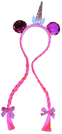 # HAIR BAND vrkôčiky vrkôčiky JEDNOROŽEC