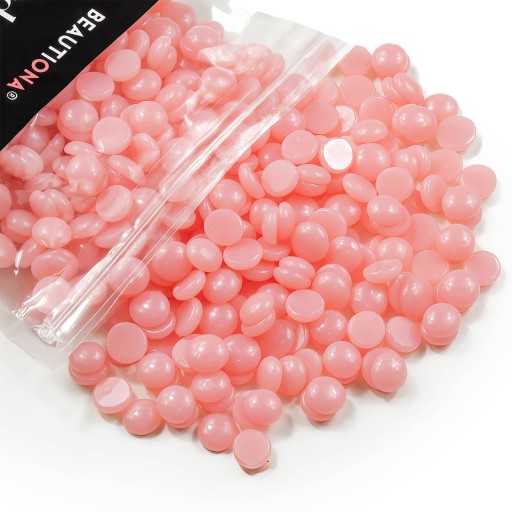 Tvrdý PINK telový vosk na depiláciu po kvapkách 100g tvrdý vosk ružový