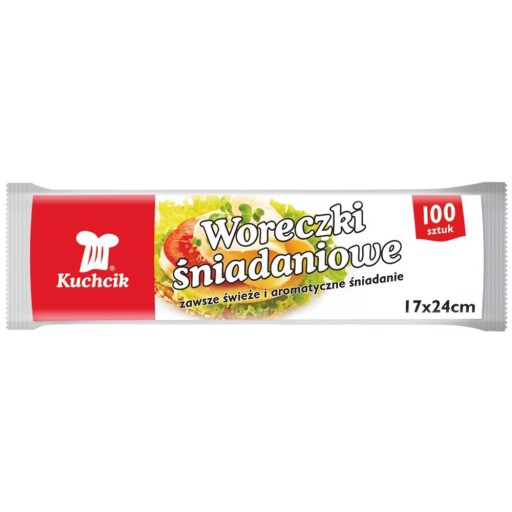 (DP) Fóliové vrecúška na raňajky 17x24 100 ks