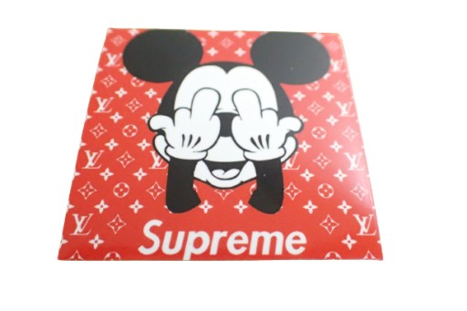 NÁLEPKA SUPREME OBEY MICKEY MOUSE NÁLEPKA 5 x 5 cm