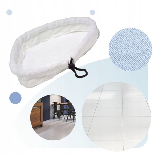 1x KRYT Z MIKROVLÁKNA NA H2O PARNÝ MOP ADLER SILVERCREST QUALITY