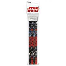 Ceruzka Derform Star Wars s gumou, 4 kusy