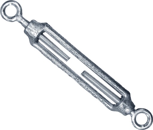 Napínač M14, pozinkovaný, Oko-Oko O-O