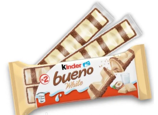 Kinder Bueno White oblátky 1ks x 39g biela tyčinka Ferrero pre deti