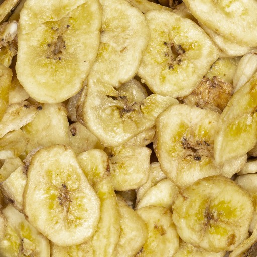 BANANA CHIPS 500g Kvalitné sušené banány