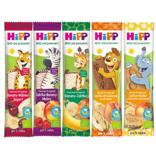 Zdravé tyčinky HiPP pre deti, 5 ks