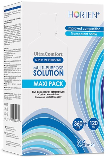 HORIEN MAXIPACK LENS LIQUID 480 ml