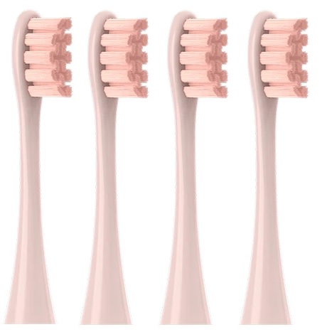 4x Nástavce pre OCLEAN X PRO Z1 F1 ONE AIR 2 PINK