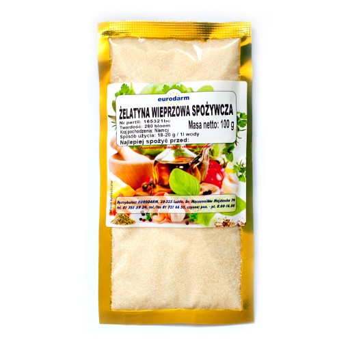 JEDLÁ BRAVČOVÁ ŽELATÍNA 100G