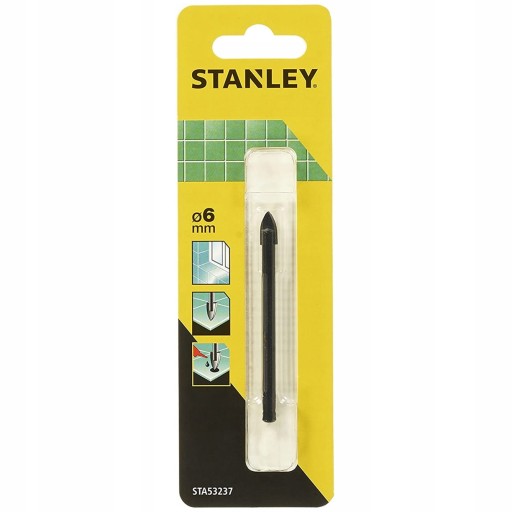 STANLEY Vrták do skla, kameniny a keramiky, 6 mm