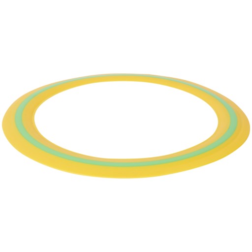 Lietajúci vrhací ringo disk, žltý, 29 cm, MIX FARIEB