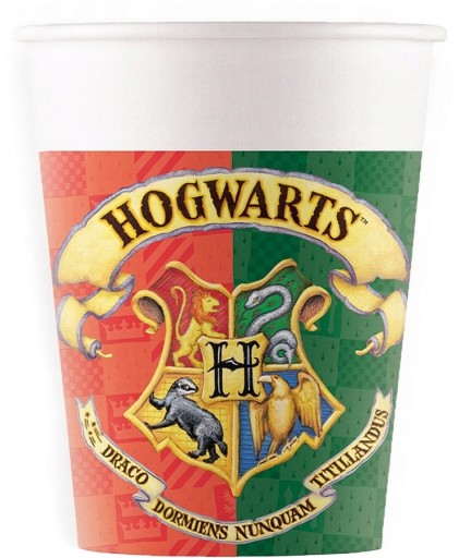 Harry Potter magické papierové poháre 8 ks.