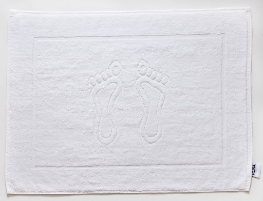 KÚPEĽŇOVÝ koberček 50x70 HOTEL 100% BAVLNA Podložka uterákom na nohy ABSORBENT