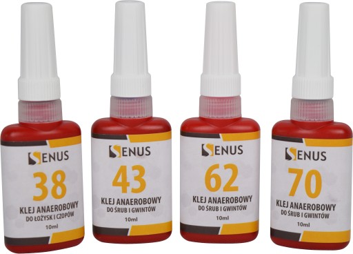 Anaeróbne lepidlo na skrutky a závity Senus 62 10ml