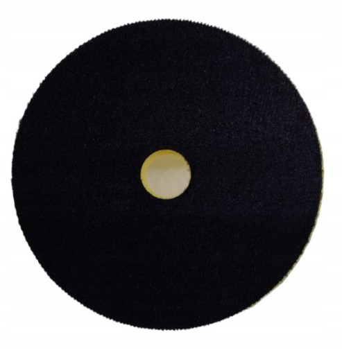 Žltý špongiový leštiaci pad 125mm tvrdý voštinový Kormax