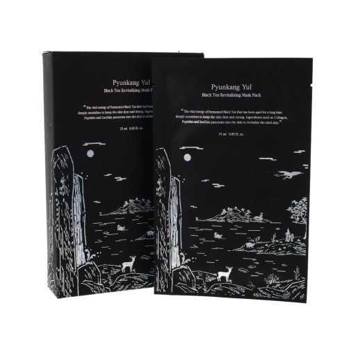 Pyunkang Yul Black Tea Revitalizing Mask Pack 25ml - Plnená maska