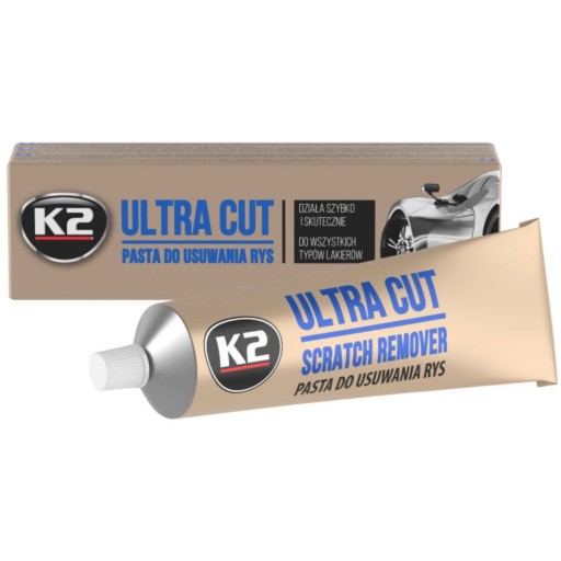 K2 ULTRA CUT Leštiaca pasta na odstraňovanie škrabancov 100g