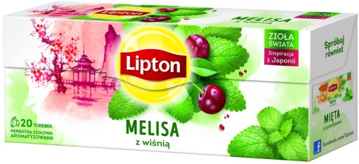 Lipton medový bylinkový čaj v sáčkoch 40 ks