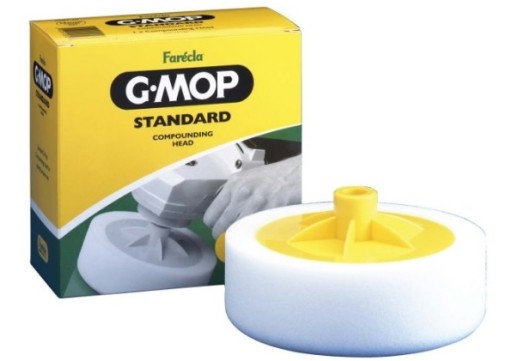 Leštiaca špongia FARECLA G-MOP, biela, závit M14