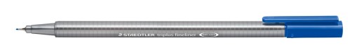 Triplus fineliner, trojuholníkový, 0,3 mm, slivka, St
