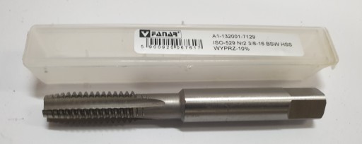 Závitník ISO529 č.2 3/8 16 BSW FANAR