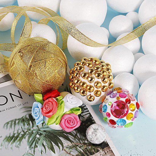 MIX STYROFOAM BALLS BALLS BALLS BALL sada 17 ks