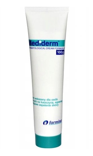 Mediderm Zmäkčujúci krém 100g Ekzém Psoriáza Atopická dermatitída