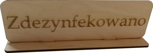 DISPLEJ Stojan bol dezinfikovaný