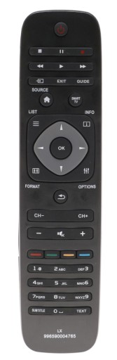 DIAĽKOVÉ OVLÁDANIE PRE TV PHILIPS SMART 4765 TV