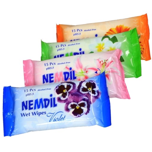 NEMDIL VLHČENÉ Utierky 15 ks. ZMIEŠAŤ