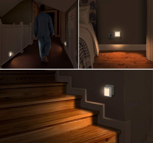 2x NOČNÁ LAMPA JOKBEN, BIELA, NASTAVITEĽNÝ JAS