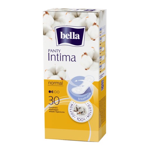 BELLA PANTY INTIMA NORMAL VLOŽKY 100% bavlna 30 ks