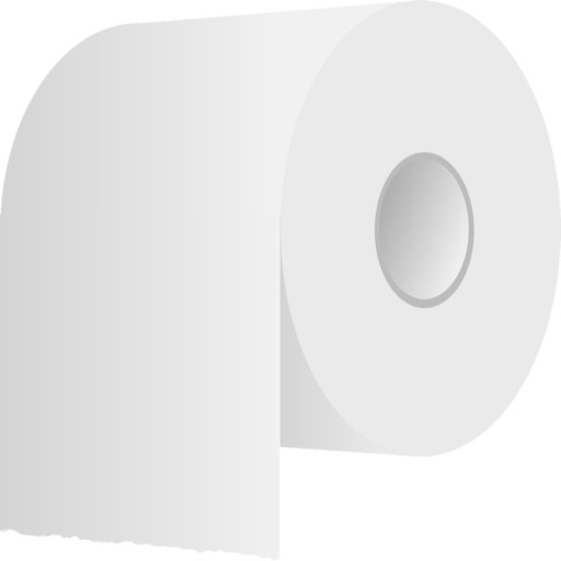 Toaletný papier 8 roliek Biely 2 vrstvy AHA Economy
