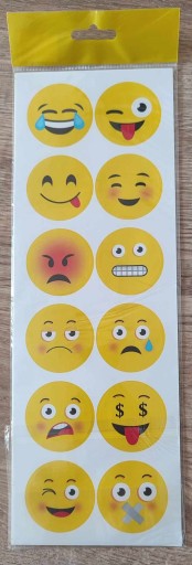 MOTIVAČNÉ NÁLEPKY PRE DETI Emojis 96 kusov