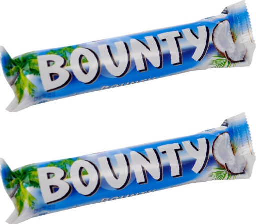 Kokosová čokoládová tyčinka Bounty 57 g x 2