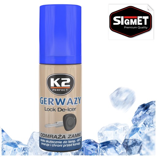 LOCK DEFROST SILNÁ ZIMNÁ ROZMRAZOVACIA TEKUTINA K2 50 ml